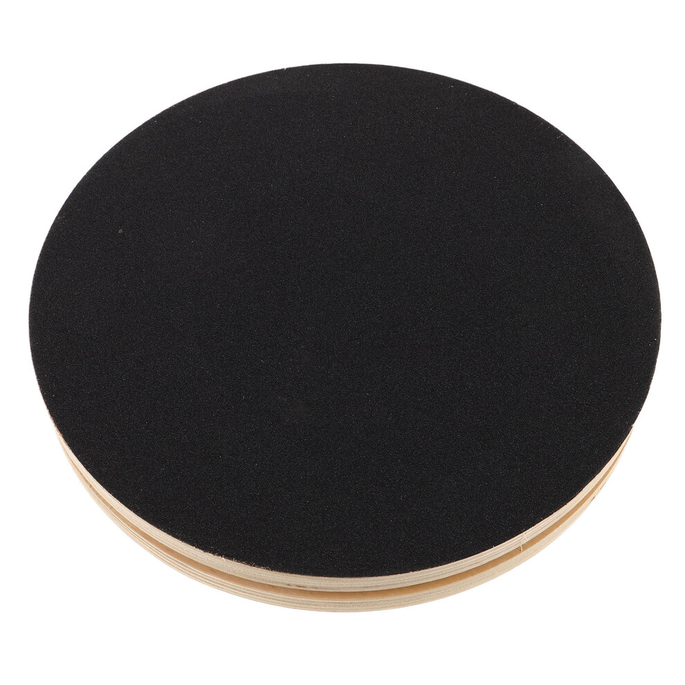 Photos - Balancing Board Wooden Waist Twist Machine Khaki Fitness Twist Board for Home Gym