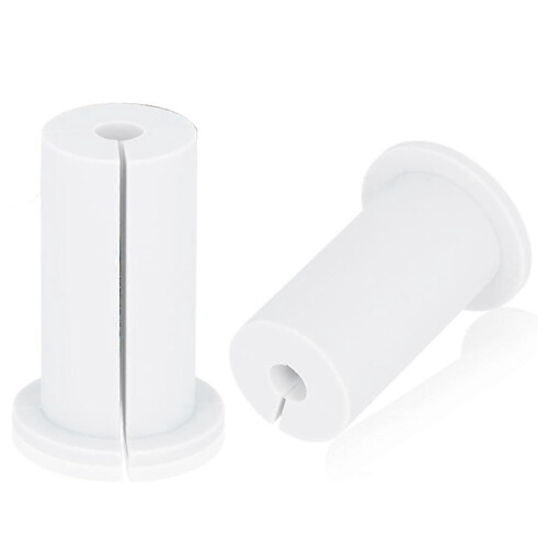 2Pcs Cable Routing Kit compatible for ,Ethernet Cable Wall Grommet,White