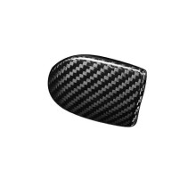 Car Co-Pilot Storage Box Handle Cover Trim for Mini Cooper F55 F56 F57 2014-2021 Carbon Fiber LHD