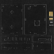 compatible for Banana Pi F3 -F3 Acrylic Case Transparent Shell Protective