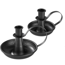 Pillar Candlestick Holders, with Handle, Taper Candle Holder for Candlesticks, for Fireplace Party