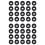 40pcs Empty Spools, 2.1x0.7 Inch Plastic Thread Spools Ribbon Spools Black  Spools Wire Spool Weaving Bobbins 1
