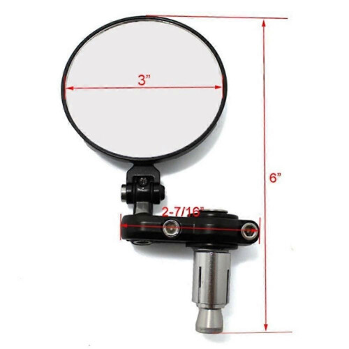 Motorcycle Rearview Mirrors Handlebars Mirrors Handlebar Rear View Mirror Motorcycle Accessories 1
