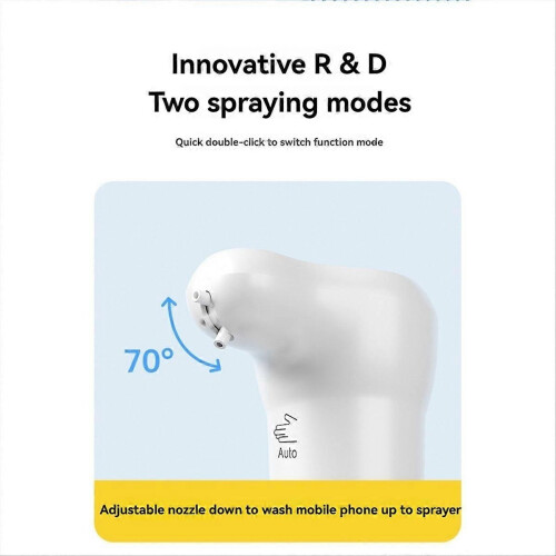 Electric Foamer Adjustable 460ML Foam Output Rechargeable Soap 2