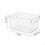 Kitchen Transparent Storage Box Food Storage Box compatible for Sorting. 2