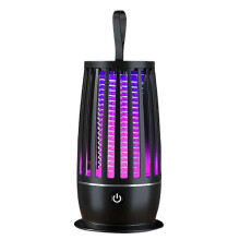 Atrapasueños eléctrico recargable por USB, matamoscas eléctrico con luz nocturna.