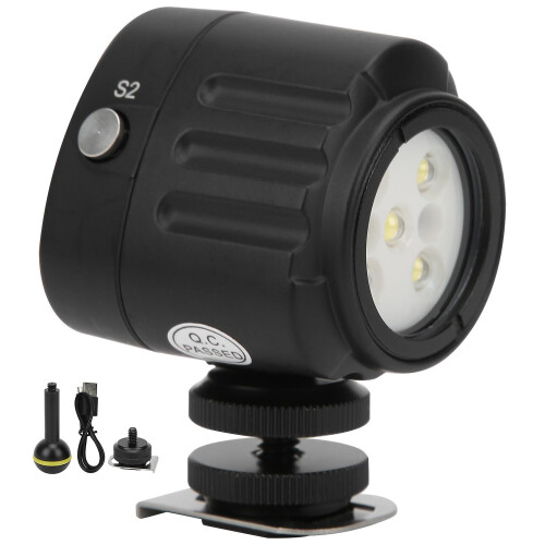 SL‑18 40M Waterproof Diving LED Fill Light 7500K Mini Underwater Camera Video Light