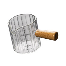 Espressoglazen maatbeker met ergonomisch-90 ml rond verticaal