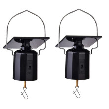 Zonne- Wind Spinner Zonnemotor met Haak Geen Batterijen Nodig Hangende Roterende Motor voor Buiten in de Tuin en op Het Terras
