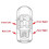 Right Internal Door Handle Car Door Internal Actuator for Fabia 1