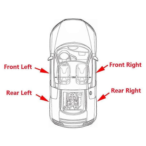 Right Internal Door Handle Car Door Internal Actuator for Fabia