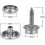60-Piece Stainless Steel Snap Button Kit with Fastening Tools for Tarps Canvas Projects 1