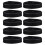 10Pcs Black Watch Band Loops Smooth Surface Keepers 1