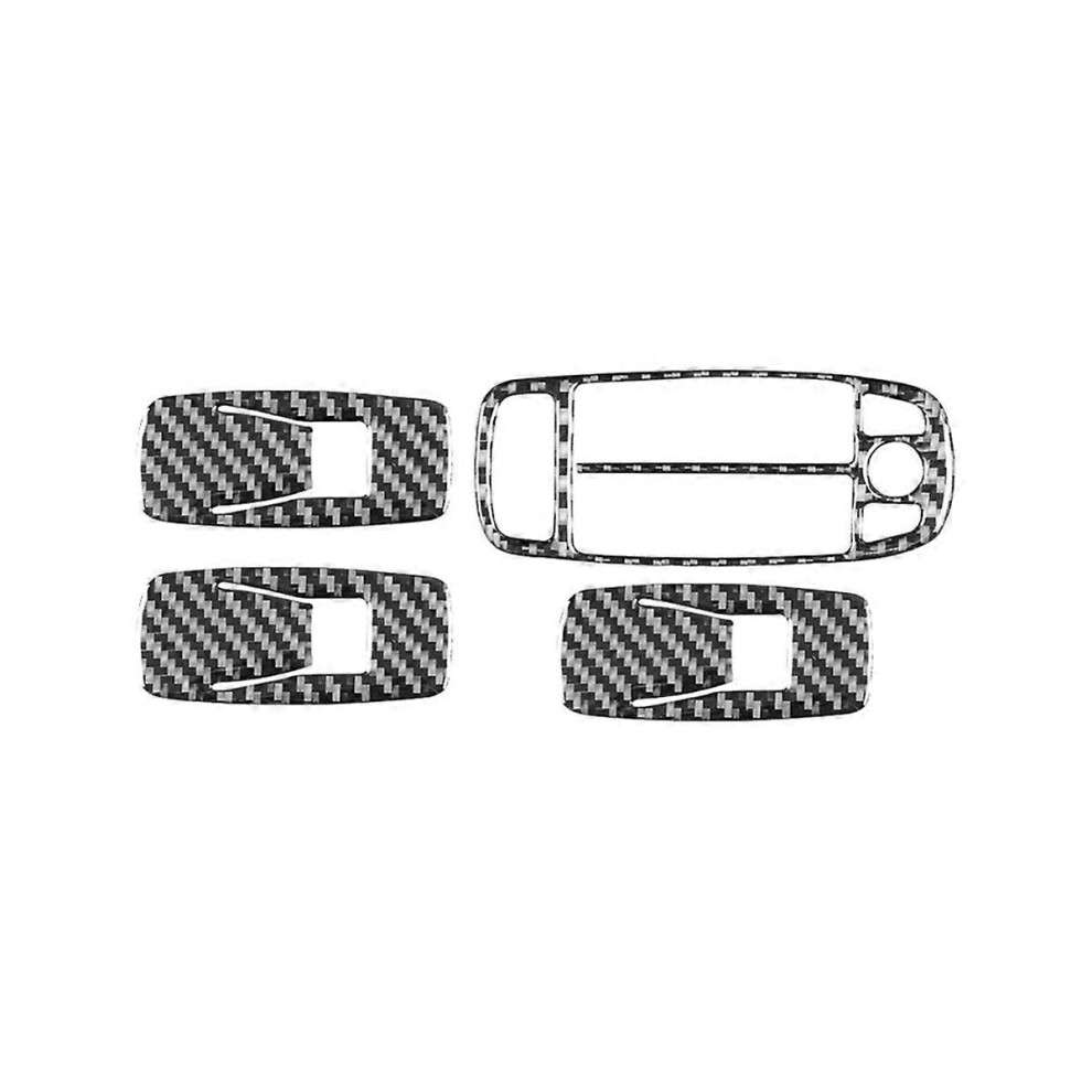 Carbon Fiber Window Control Switch Cover Trim For Xf 2008-2015 Lhd Interior Accessories 9319739852790