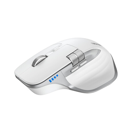 TeckNet TECKNET Bluetooth Mouse, Wireless Mouse with Thumb Scroll, Rechargeable Mice, Dual Bluetooth 5.0 & 2.4GHz, Ergonomic, 4800DPI Adjustable, Silent Click
