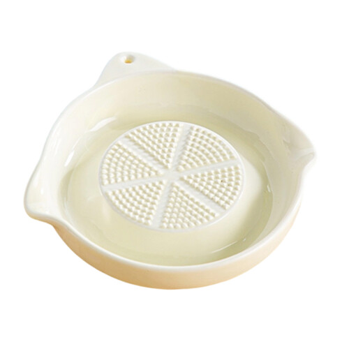 Healthy Ceramic Garlic Crusher Making Pastes-Milky white L
