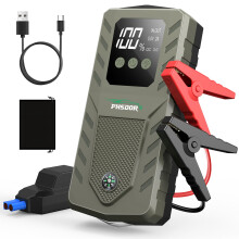 6000A Jump Starter Power Pack, 20000mAh Car Battery Booster Jump Starter (10L Gas/8L Diesel), 12V Car Starter Power Pack, Jump Pack with LED Flashligh