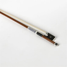 Professional Violin Bow 4/4 with Balanced Red Round Stick and Durable Ebony Frog for Smooth Performance