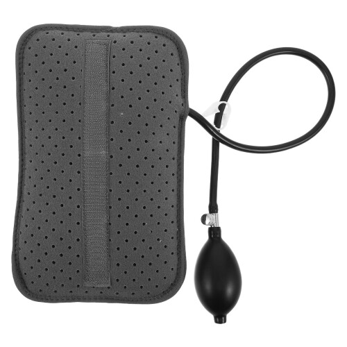 Adjustable Lumbar Belt Airbag Insert Grey Brace Pad