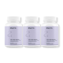 Mars by GHC Nitric Oxide Capsules with L-Arginine, L-Citrulline & Adaptogenic Blend | Supports Energy, Circulation & Muscle Recovery | 180 Capsules |