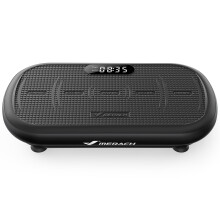 MERACH Powerful Vibration Plate Exercise Machine for Weight Loss and Shaping, 13 mm Large Amplitude, 200 kg Weight Capacity, Silicone Pedal, Built-in