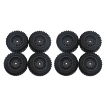8-Teiliges Gummirad-Reifenset für MN86 1/12 RC Car DIY Upgrade ErsatzteilzubehöR