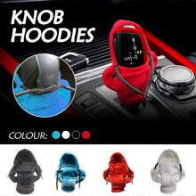 Car Gear Shifts Cover Fashionable Hoodie for Car Shifts Knob Winter Warm Shifts Knob Protector Auto Interior Decor Accessories