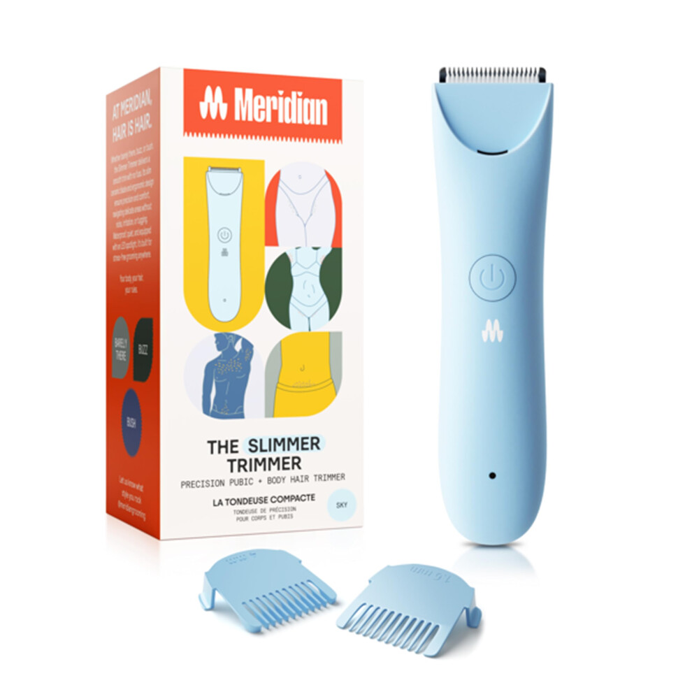 Meridian Slimmer Trimmer, Pubic & Body Hair Trimmer, Bikini Hair