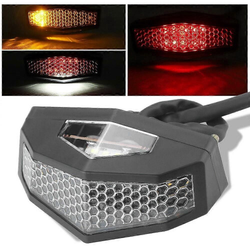 Νέο 12V Universal Μοτοσικλέτα ATV Πίσω Φως 5 σε 1 LED Πίσω Φώτα Φρεζαρίσματος Φλας L 1