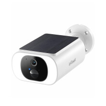 ieGeek No Subscription Fee 2K Solar Security Camera Outdoor Wireless with Built-in Solar Panel, Battery CCTV Camera System, Outdoor Camera Home WiFi S