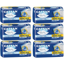 Catsan Smart Pack Cat Litter 2 Inlays 4kg (PACK OF 6)