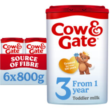 Cow & Gate 3 Toddler Baby Milk Powder Formula, 1-2 Years, 800 g (Pack
