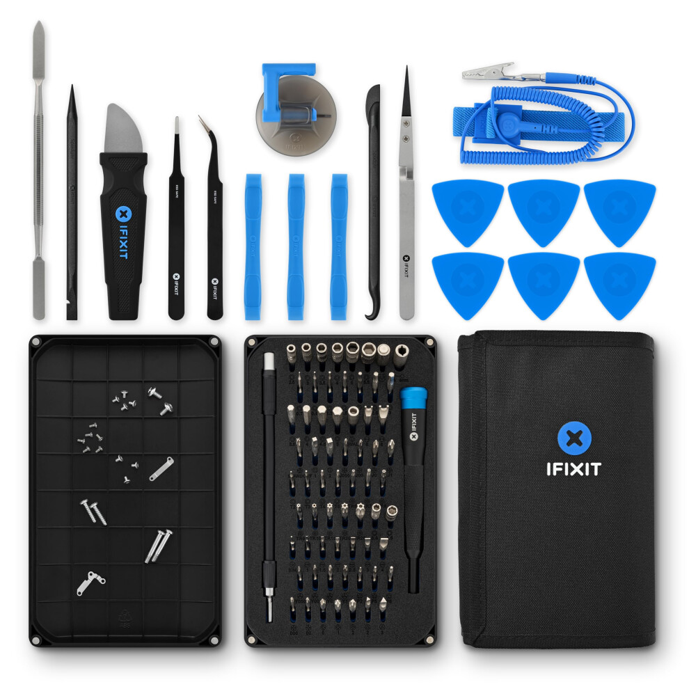 Ifixit Pro Tech Toolkit - Electronics, Smartphone, Computer & Tablet Repair Kit 756655858618
