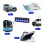 Car Switch Combination Panel Multi-Switch Control Panel Power Panel Universal Car RV Marine 3