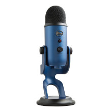 Logitech for Creators Blue Yeti USB Microphone for Recording, Streaming, Gaming, Podcasting on PC and Mac, Condenser Mic for Laptop or Computer with B