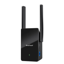 BrosTrend WiFi 6 AX1500 WiFi Extender Booster with Gigabit Ethernet Port