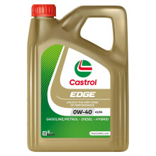 Castrol EDGE 0W-40 A3/B4, Advanced Fully Synthetic Engine Oil, Meets