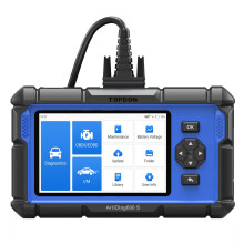 TOPDON OBD2 Scanner for ABS SRS Engine Transmission disgnostic,Car diagnostic tool with 9 Reset Service(Oil BMS ABS SAS EPB DPF TPMS Throttle Injector