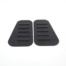 For 90 110 130 2004-2018 Front Bonnet Vents Cover Hood Air Outlet Trim Accessories Aluminum Alloy