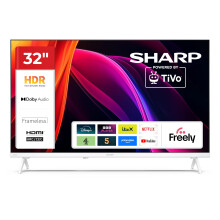 Sharp 32-inch HD Smart TV Dolby Digital HDR10 HDMI ARC Freely Included 32HE2345K (HE Series) - in White