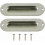 Flat Pull Handle Kit for Sliding Doors - One Piece Stainless Steel Design 1