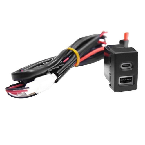 Φορτιστής αυτοκινήτου USB QC3.0 τύπου C PD με γρήγορη φόρτιση,