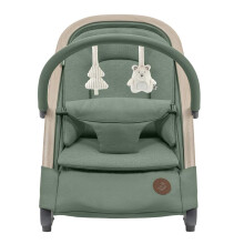 Maxi-COSI Kori 2-in-1 Ergonomic Baby Bouncer Chair with Toy Arch, 0-2 Years, up to 15 kg, Newborn Bouncer, 3 Recline Positions, Easy-in Harness, Light