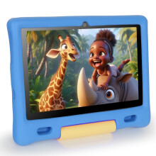 MUISOO 10 Inch Kids Tablet, Android 14, Octa Core Processor, 16GB RAM, 128GB ROM, 1TB TF, 5000mAh Battery, WiFi, Bluetooth, Type-C (Blue)