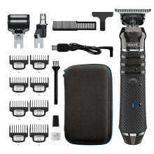 Wahl Pro Series High Visibility Trimmer, Close Cutting Blade, Lithium-Ion, Waterproof Beard Trimmer, Grooming Kit, Interchangeable Heads, Professional