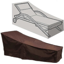 Garden Furniture Cover with Ventilation Grilles for Deck Chairs