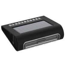 Car Air Purifier Solar Air Cleaner with Ozone and Negative Ion Odor Elimination with Number Plate Car Accessories