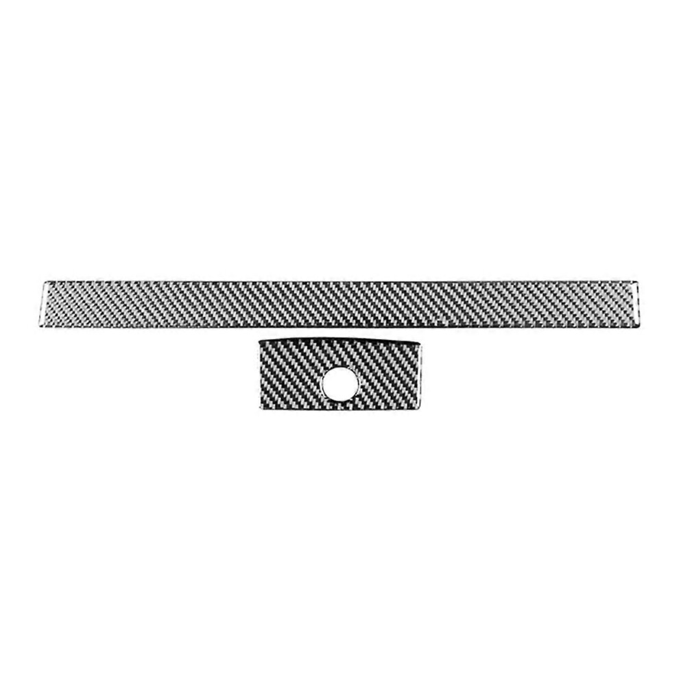 For Ford Ranger 2019-22 Carbon Fiber Co-Pilot Dash Trim Handle Cover 9319739856354