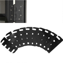 Set van 10 deurscharniervulringen, reparatieset voor deurscharnieren, geschikt voor het opvullen van