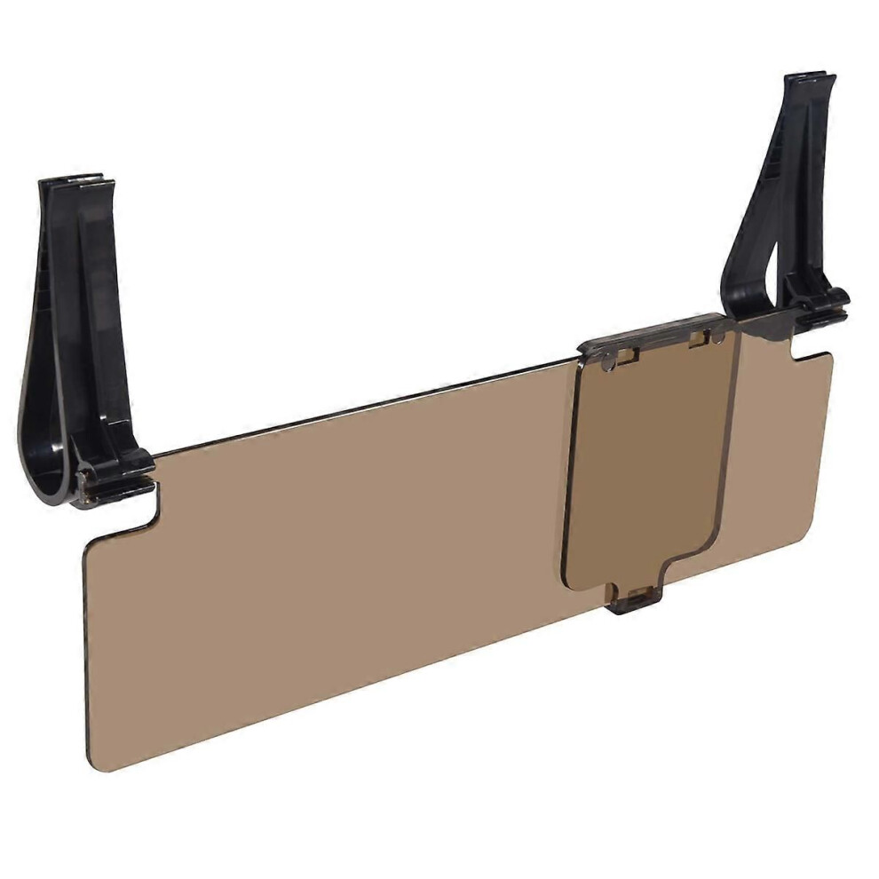 Clip On Car Hd Vision Anti Dazzle Glare Blocker Shade Sun Visor Extension 9319739858006